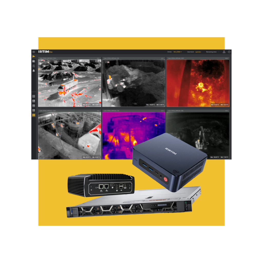 Unidad de control y software IRTIMfire