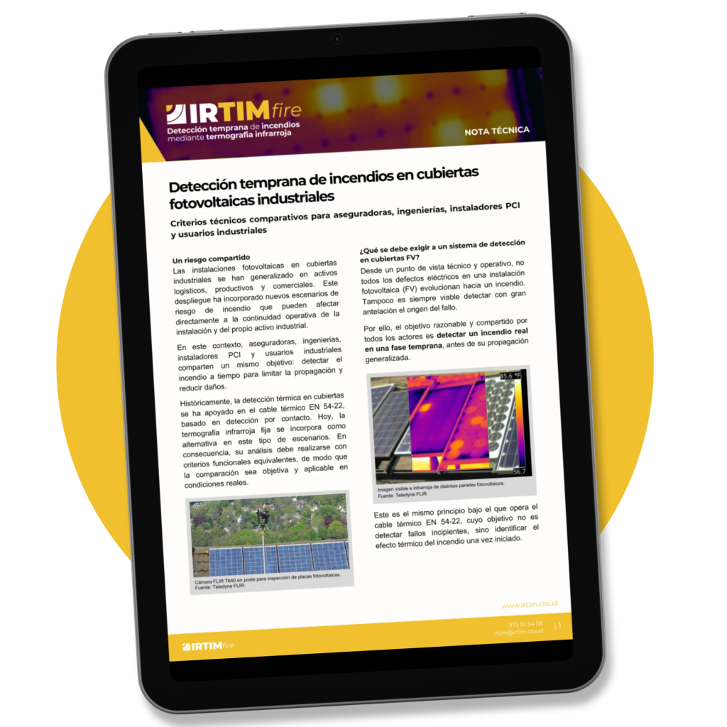 Foto article IRTIMfire fotovoltaica
